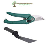 Combo pack of Premium Quality Khurpi or Khurpa (3 inch) for Gardening and Premium Quality Heavy Duty Cutter –  Cutting Tool for Gardening