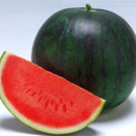Hybrid Watermelon seeds for Super Sweet Round Shape Fruits (Black) – Pack of 10 Seeds