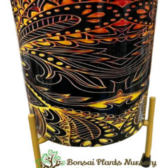 Stylish metal planter for home decoration