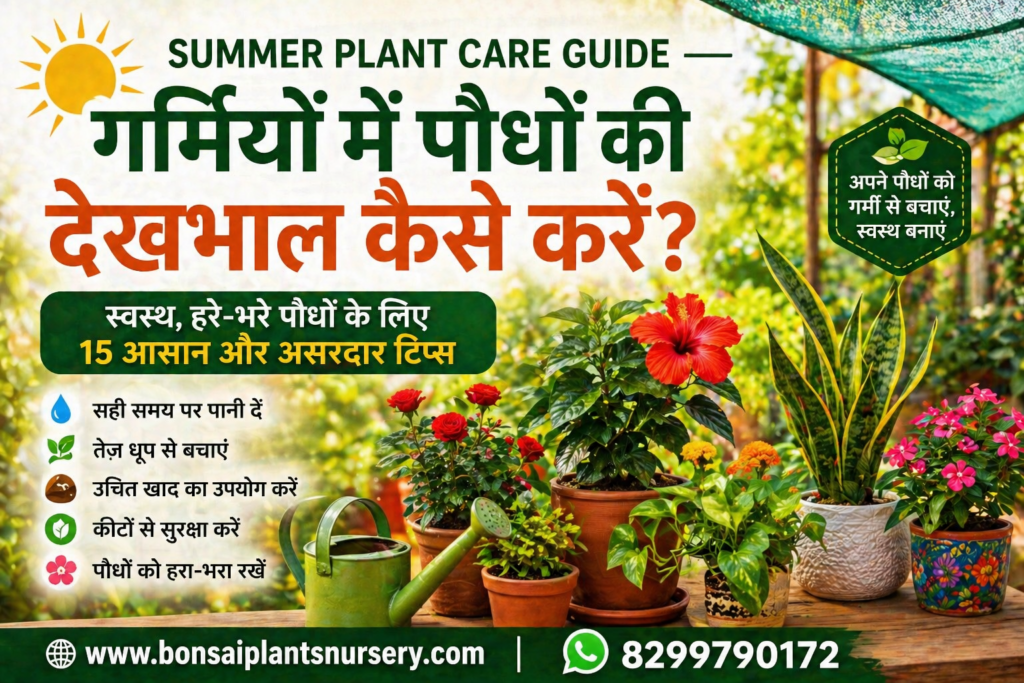 How to Care for Plants in Summer | Complete Summer Gardening Guide